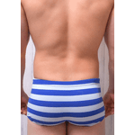 Sungão Frelith Listrado Azul e Branco - ESTAMPADA