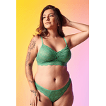 Conjunto Frelith Top sem Bojo Renda - VERDE