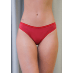 Kit 3 Calcinhas Frelith Escritos, Vermelho e Azul Marinho em Microfibra - ESTAMPADA