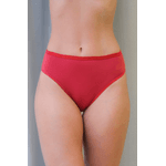 Kit 3 Calcinhas Frelith Escritos, Vermelho e Azul Marinho em Microfibra - ESTAMPADA