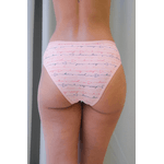 Kit 3 Calcinhas Frelith Escritos, Vermelho e Azul Marinho em Microfibra - ESTAMPADA