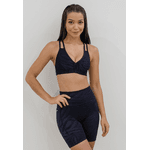 Short Frelith Zebra com Bolso Invisível Lateral - PRETO