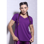 T-shirt Fitness Frelith Dinamic Lisa - ROXO