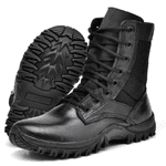 Coturno Bota Tênis Infantil Kids Adventure Militar Tatico Preto