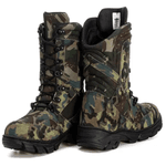 Bota Coturno Militar Cano Médio Fulgore Caça e Pesca Camuflado