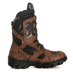 Bota Coturno Militar Cano Médio Fulgore Caça e Pesca Café