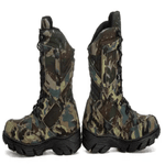 Bota Coturno Militar Cano Médio Fulgore Caça e Pesca Camuflado