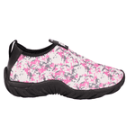 Sapatilha Aquática Esporte Náutico Neoprene Rosa Branco