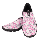 Sapatilha Aquática Esporte Náutico Neoprene Rosa Branco