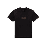 CAMISETA VANS CLASSIC EASY BOX BLACK/ORANGE