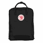 MOCHILA FJALLRAVEN KÅNKEN CLÁSSICA BLACK