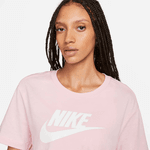 Camiseta Feminina Nike Sportswear Essential Rosa claro