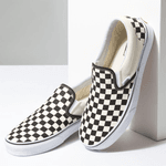 TÊNIS VANS SLIP-ON CHECKERBOARD BLACK WHITE