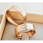 Par de Alianças Pandora 18K