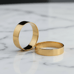 Par de Alianças Barcelona 18K