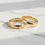 Par de Alianças Clássica Essencial 18K