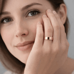 Par de Alianças Madrid 14K