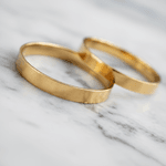 Par de Alianças Los Angeles 18K