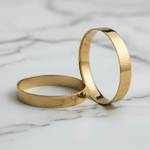 Par de Alianças Toronto 18K