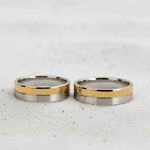 Par de Alianças Barcelona 