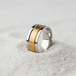 Par de Alianças Órbita 