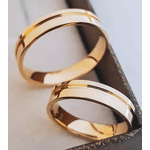 Par de Alianças Dionísio 18K