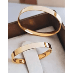 Par de Alianças Los Angeles 18K