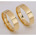 Par de Alianças Munique 18K