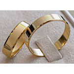 Par de Alianças Madrid 18K