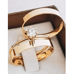 Par de Alianças Sydney 18K