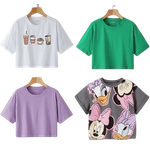 Molde Cropped Oversized Infantil - Tam 02 ao 16