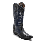 Bota GH Calçados Country Texana Feminina Montaria Couro Bico Fino