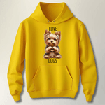 Blusa Moletom Femina Infantil Estampa Love Dogs