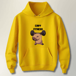 Blusa De Frio Estampa Capivara Fitness Masculino Adulto