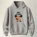 Blusa De Frio Estampa Capivara Fitness Masculino Adulto