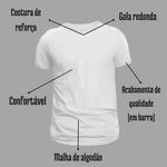 Camiseta Branca Lacoste