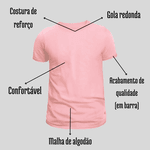 Camiseta Rosa Lacoste
