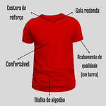 Camiseta Vermelho Lacoste