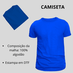 Camiseta Azul Nike Estampada