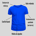 Camiseta Azul Nike Estampada
