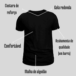 Camiseta Preta Nike Estampada