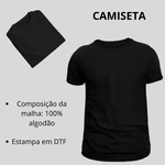 Camiseta Preta Nike Estampada