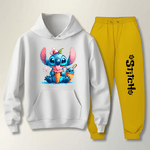 Abrigo Moletom Infantil Stitch Sorvete