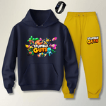 Conjunto Abrigo Moletom Amarelo Infantil Stumble Guys