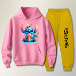 Abrigo Moletom Infantil Stitch Sorvete