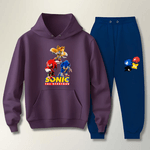 Abrigo Moletom Infantil Sonic Turma