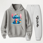 Abrigo Infantil Moletom Estampa Stitch