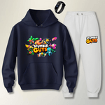 Conjunto Abrigo Moletom Branco Infantil Stumble Guys