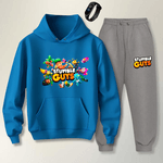 Conjunto Masculino Abrigo Moletom Infantil Stumble Guys