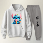 Abrigo Quentinho Moletom Infantil Stitch